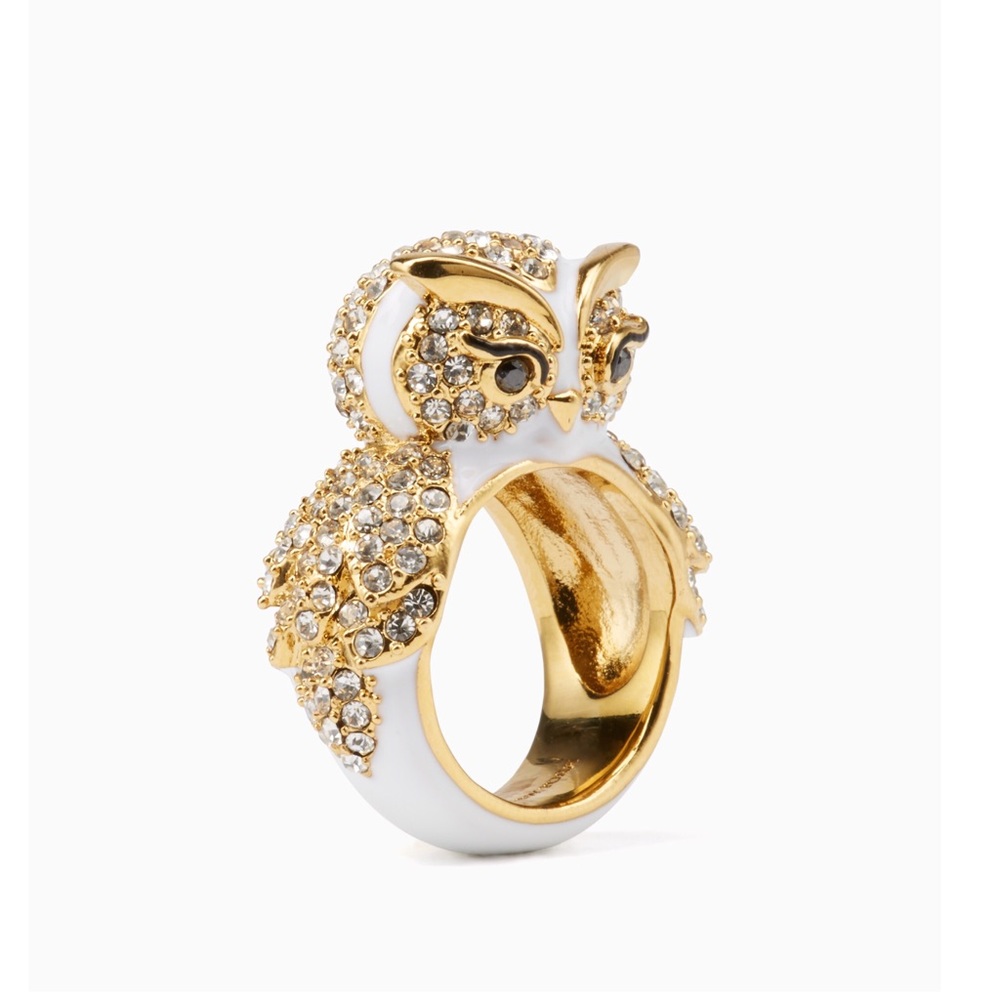 KATE SPADE • Star Bright Owl Ring - Picture 3 of 8